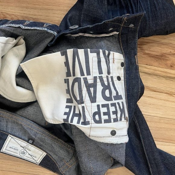 Rogue Territory SK 11oz Selvedge Denim Skinny Jeans Size 30 - Picture 8 of 8